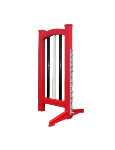 Red - Clip and Go Wing Jumps (Set) Various Colors - 109298 | MunroKennels.com | Munro Industries