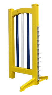 Yellow - Clip and Go Wing Jumps (Set) Various Colors - 109304 | MunroKennels.com | Munro Industries