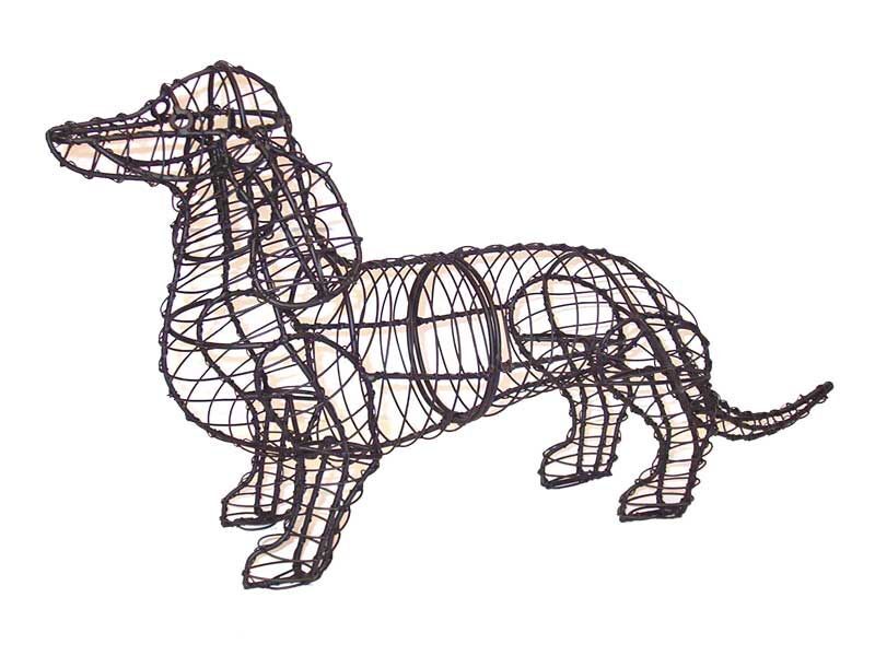 Dachshund Topiary - 13" (Frame)