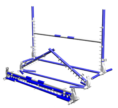 Clip and Go Portable Folding Dog Agility Ready Jump | MunroKennels.com
