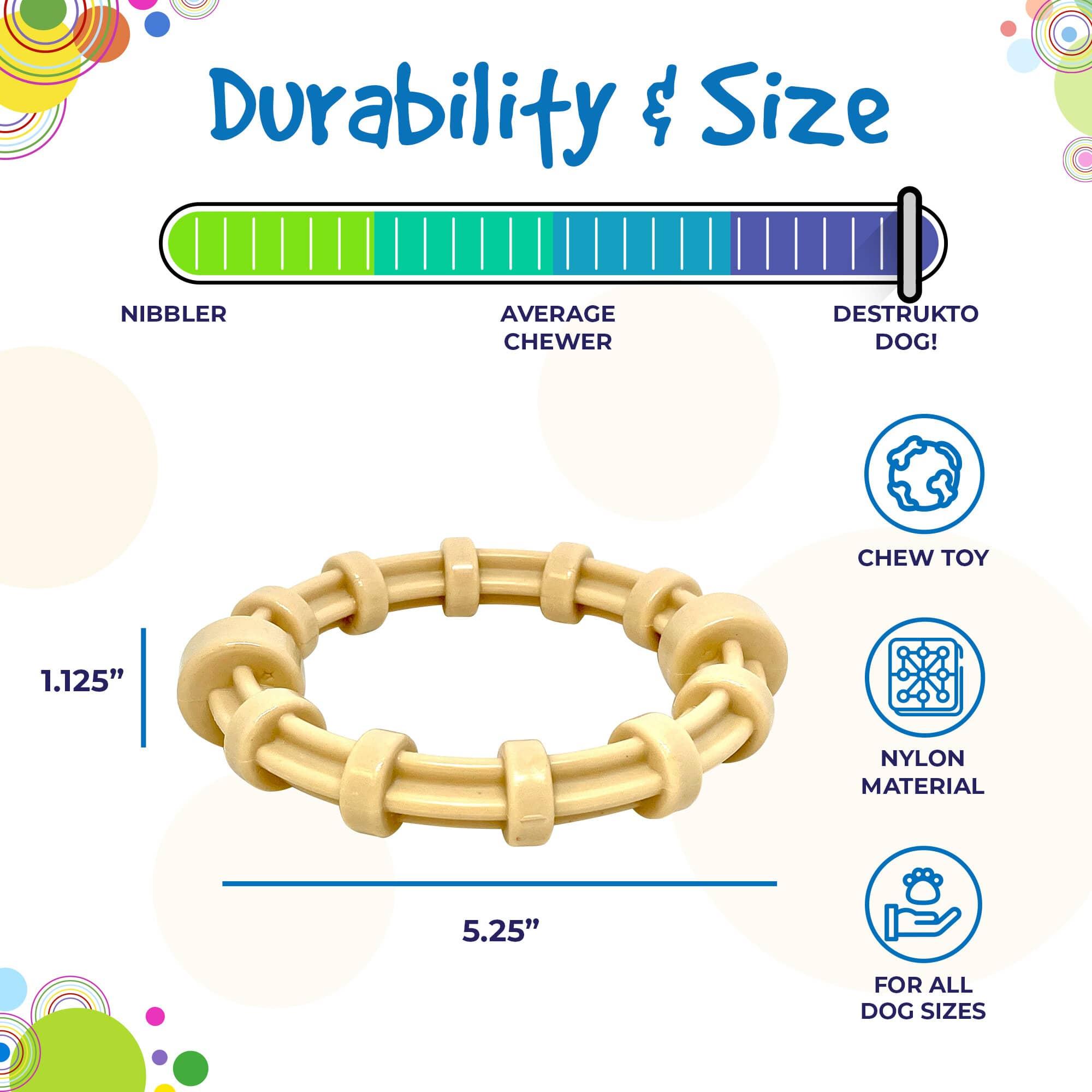 Teething Ring - Honey Bone Chicken