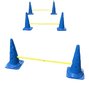 Cool Runners Agility Hurdle Cavelleti Cone and Bar Set | MunroKennels.com