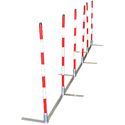 Handlers Choice Metal Base Weave Poles 107133