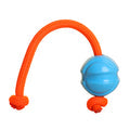 FETCH-ABLES - Fetch-N-Tug Ball & Rope - BLue