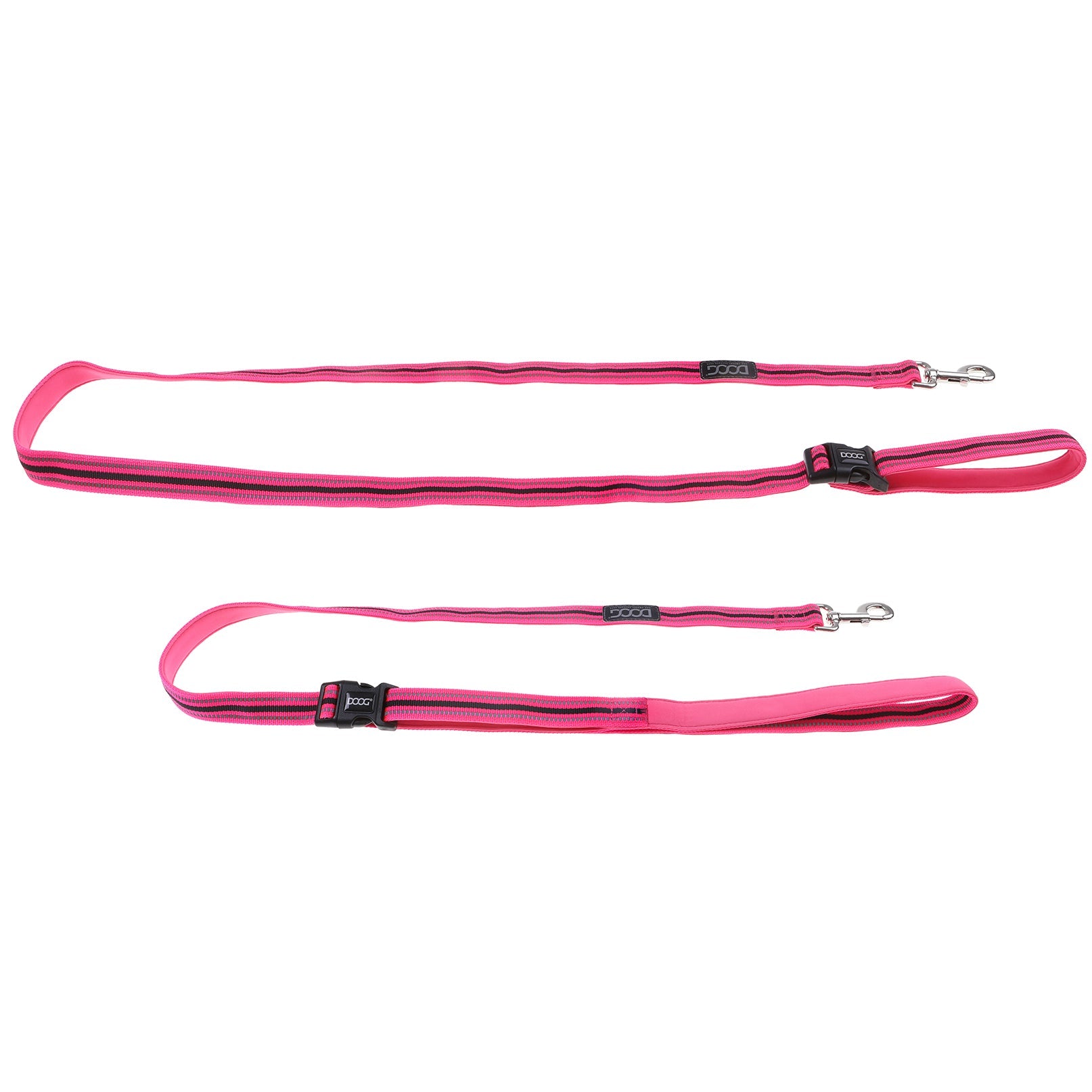 Neoprene Hi Vis Dog Lead 'Clip It' - Lady