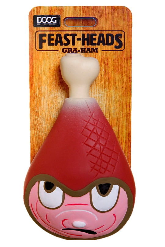 The Feastheads Squeaker Toys - Gra'Ham