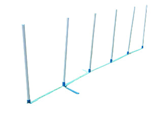 Cool Runners PVC Weave Poles MK-CRWV6