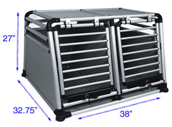 K-9 Shield Aluminum Pro Series Car Crates