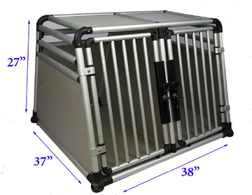 K-9 Shield Aluminum Pro Series Car Crates