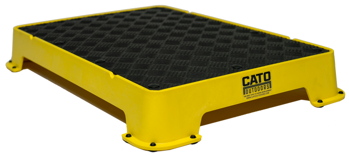 Cato Board Dog Training Platform Yellow