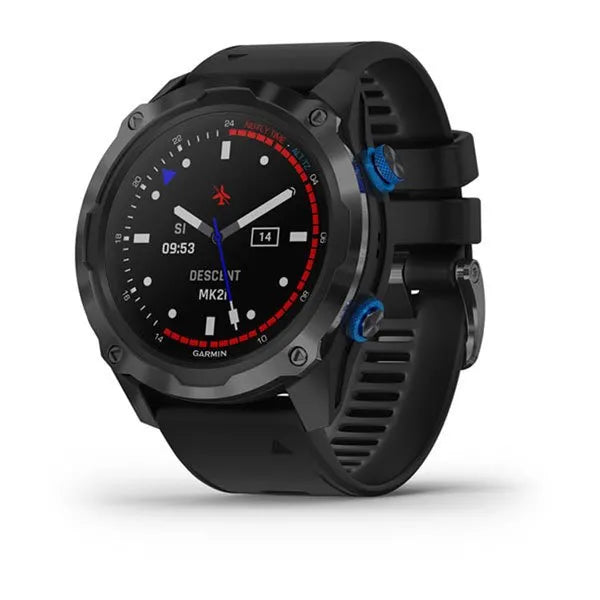 Garmin Descent Mk2i, Titanium carbon gray with black band Model #: GAR-010-02132-01