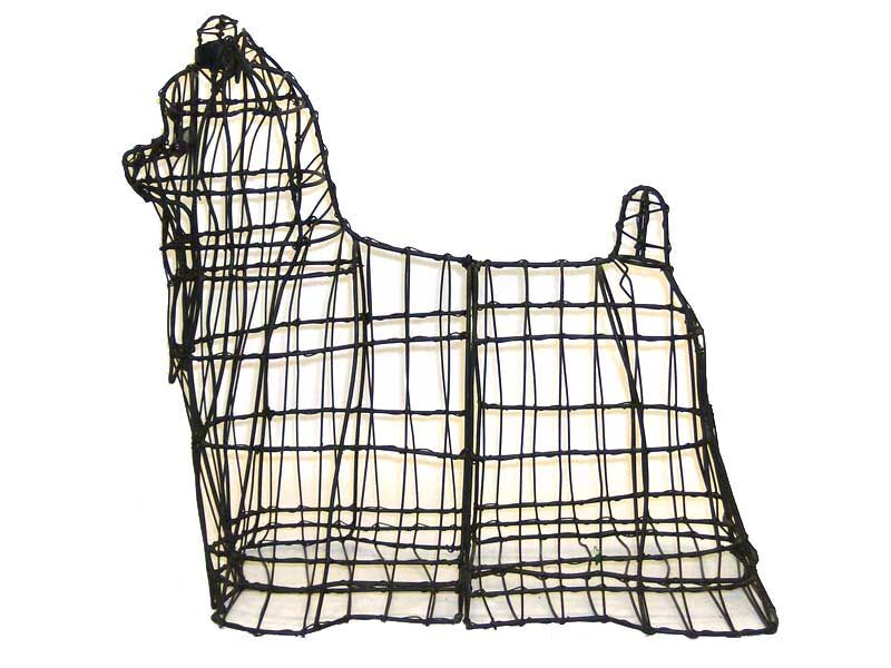 Yorkie Topiary - 15" (Frame)