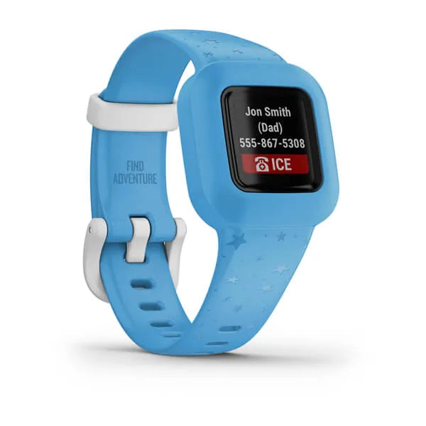 Garmin Vívofit® jr. 3, Blue Stars Model #: GAR-010-02441-22