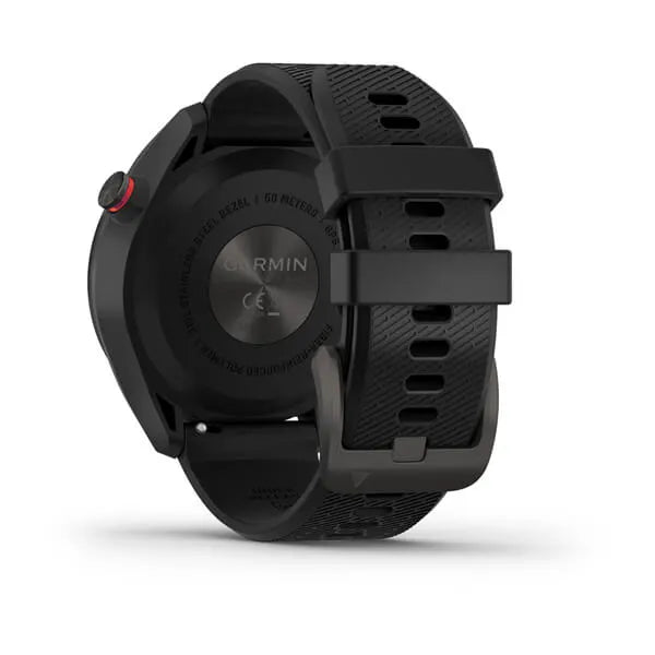 Garmin Approach® S42, Gunmetal with Black Band Model #: GAR-010-02572-10
