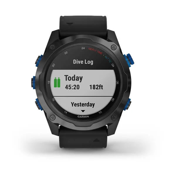 Garmin Descent Mk2i, Titanium carbon gray with black band Model #: GAR-010-02132-01