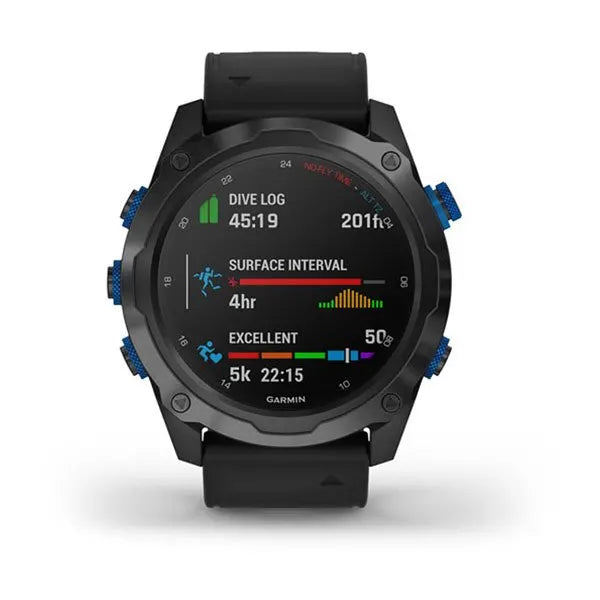 Garmin Descent Mk2i, Titanium carbon gray with black band Model #: GAR-010-02132-01