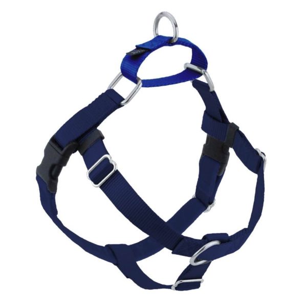 Freedom No-Pull Dog Harness - Navy Blue