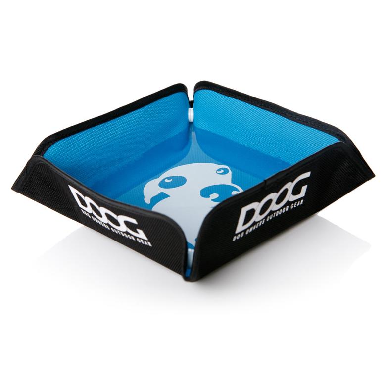 DOOG Portable/Foldable Water Bowl Blue