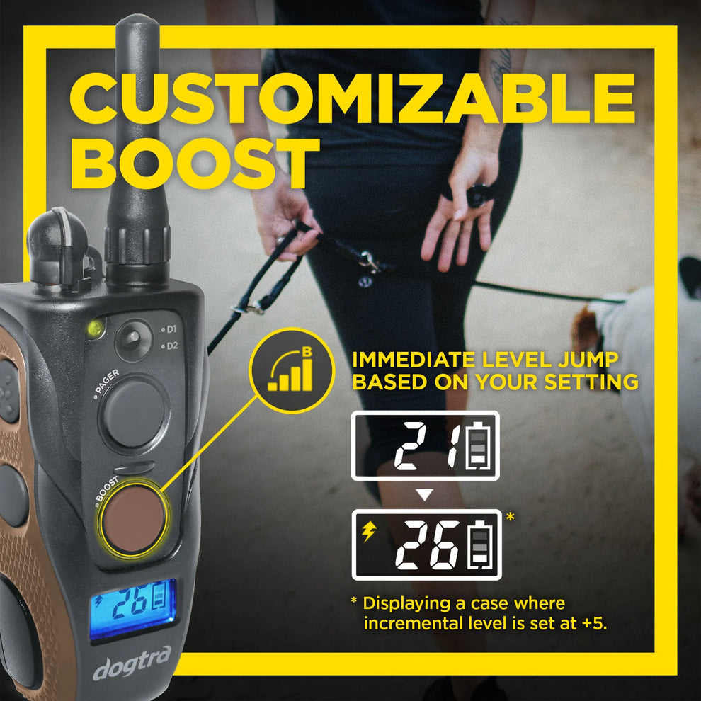 DOGTRA ARC Handsfree Plus Boost & Lock | MunroKennels.com