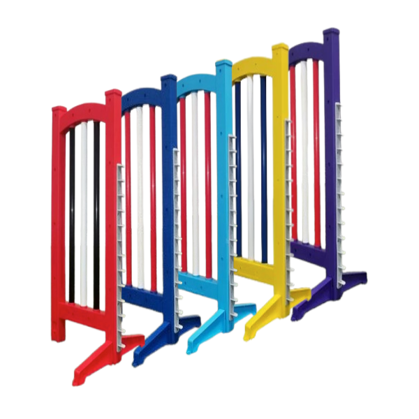 Clip and Go Wing Jumps (Set) Various Colors - Red, Blue, Teal, Yellow, Purple  | 62-25707 TWP RD 544 Sturgeon County, Alberta, T8R 2B5 | MunroKennels.com | Munro Industries