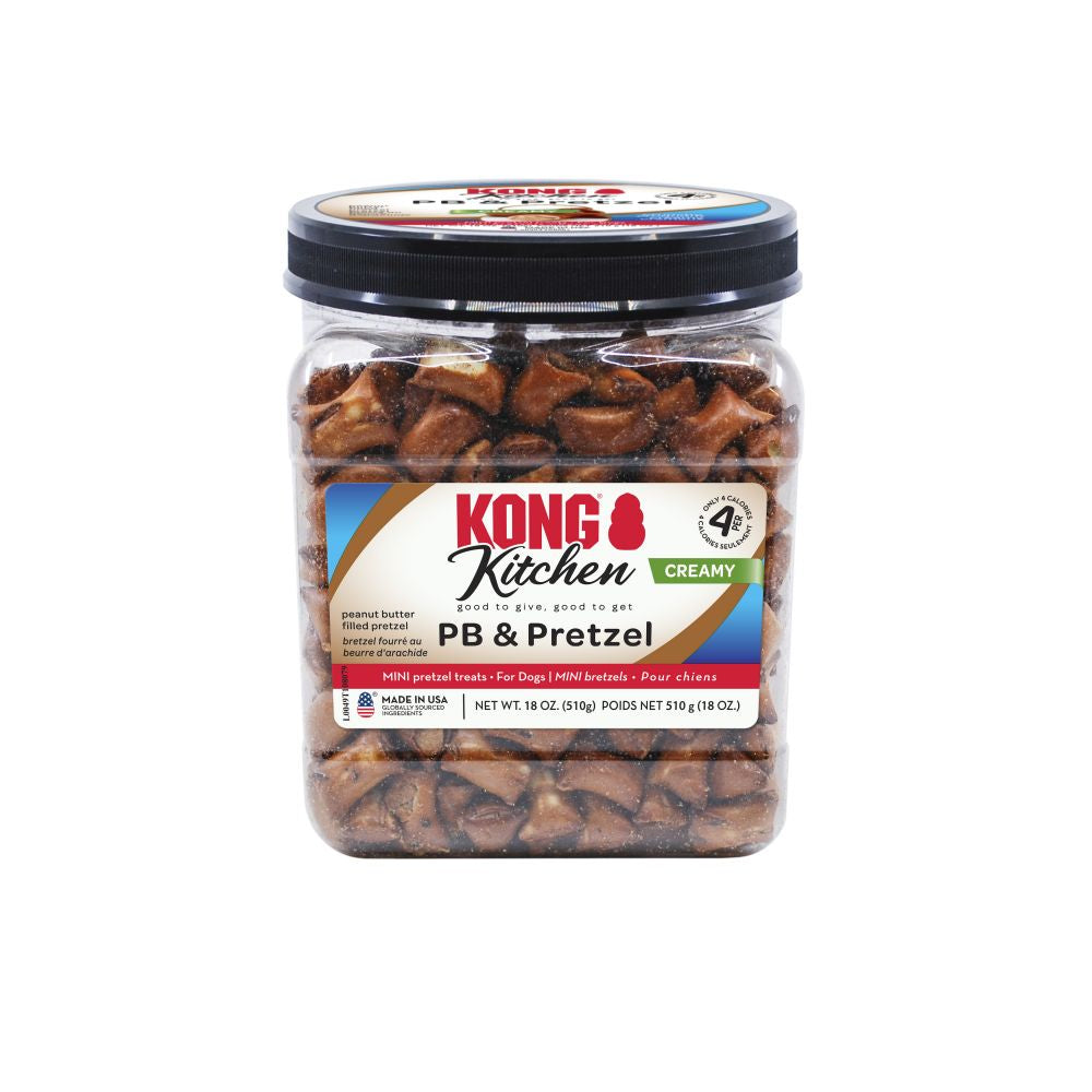  KONG Kitchen Creamy PB & Pretzel 18 oz | MunroKennels.com 