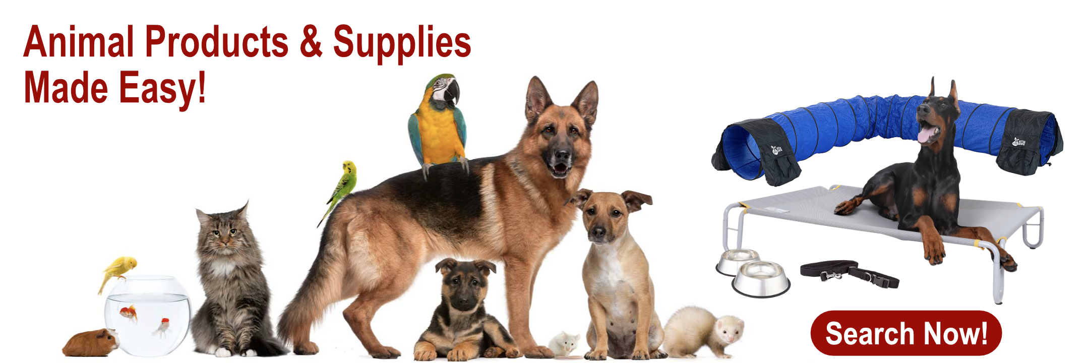 Products & Supplies | MunroKennels.com mk-100904 2160x720