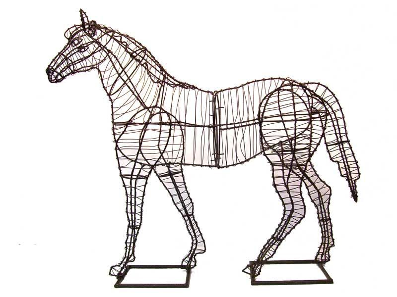 Horse Topiary - 17" (Frame)