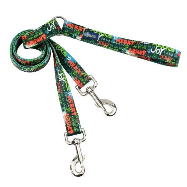 Freedom No-Pull Dog Harness - Holiday Graffiti EarthStyle