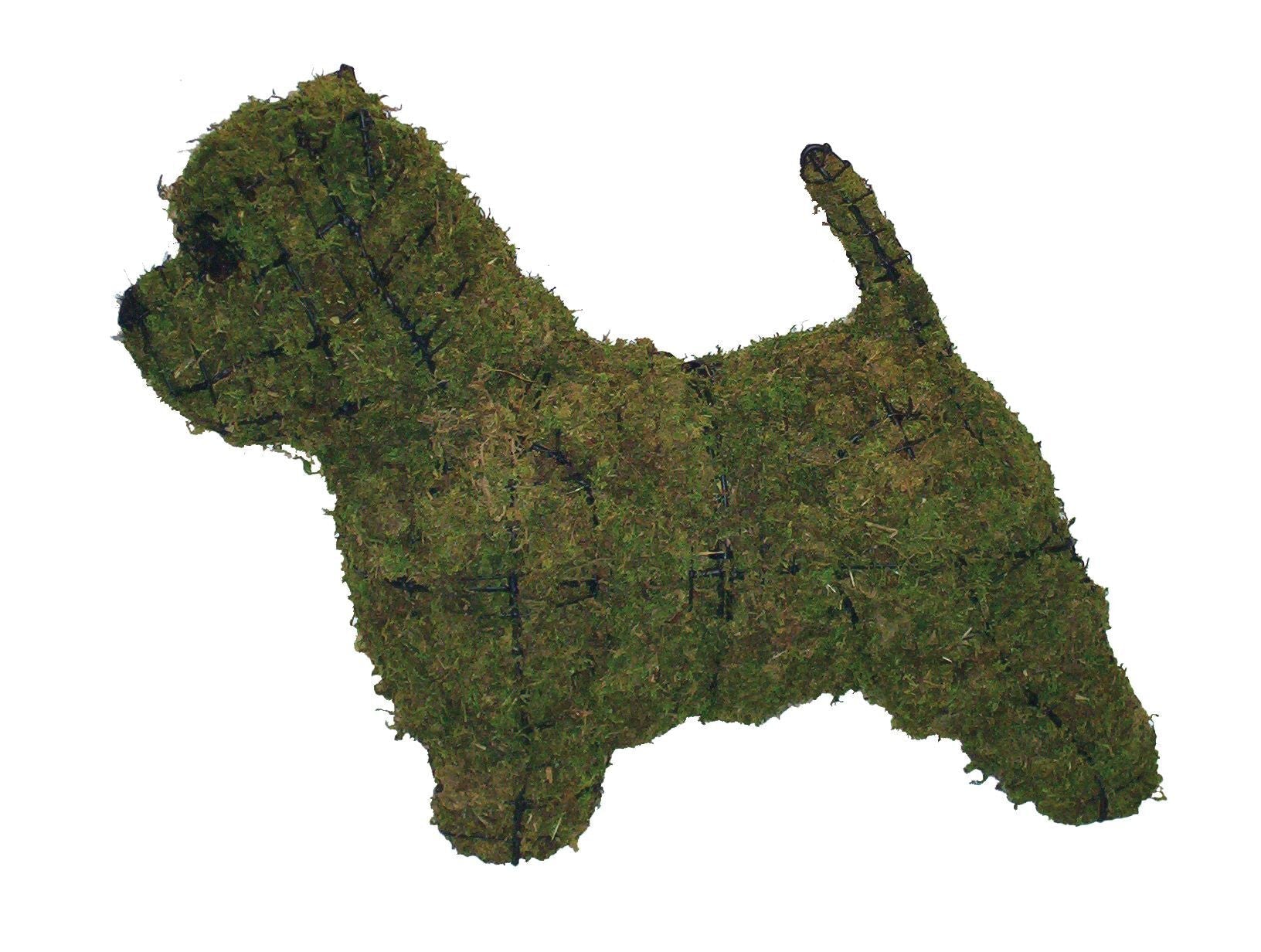 Westie Topiary - 14" (Mossed)