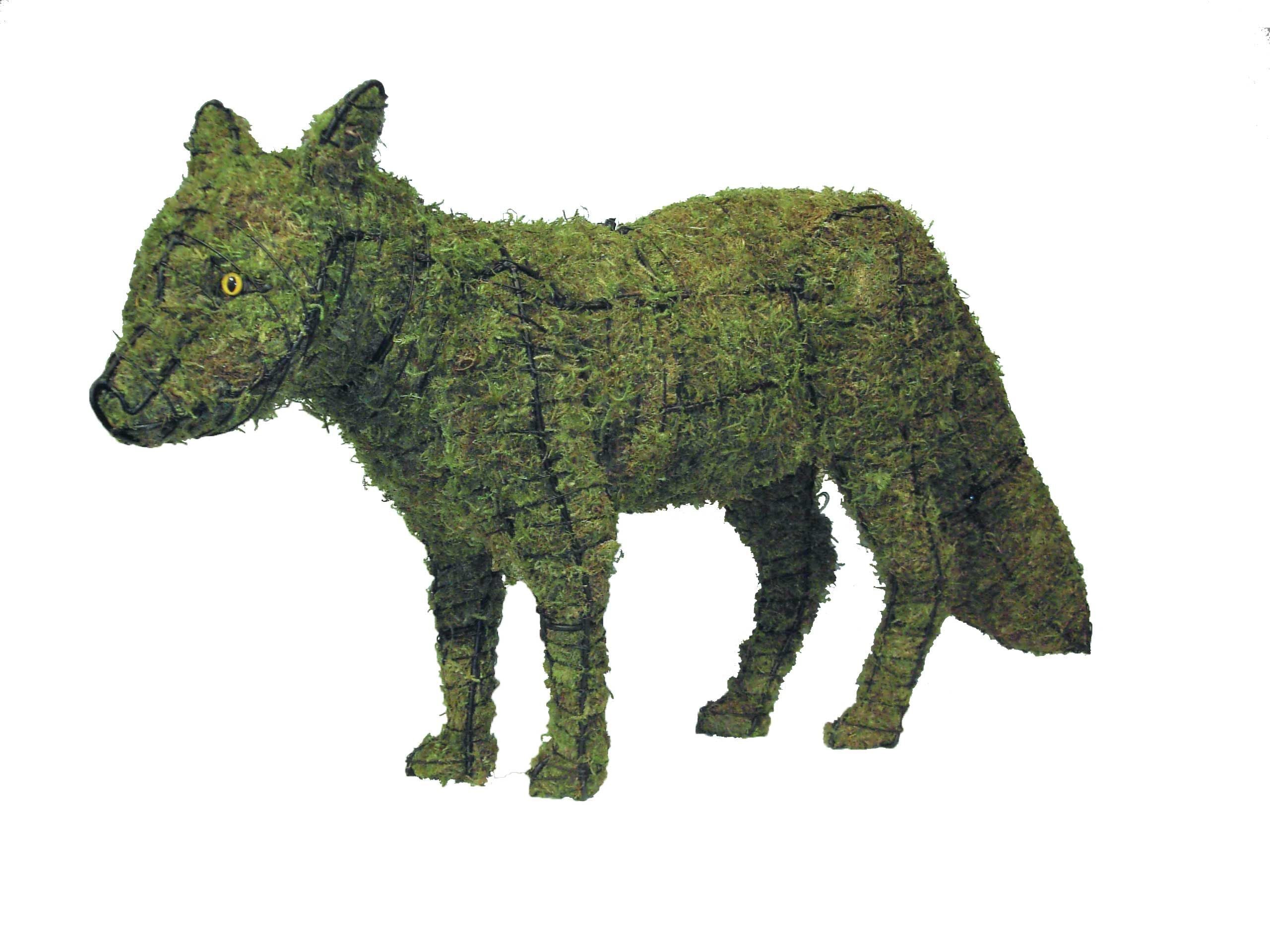Fox Topiary - 18" (Mossed)
