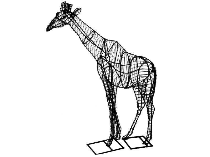 Giraffe Topiary - 168" (Frame)