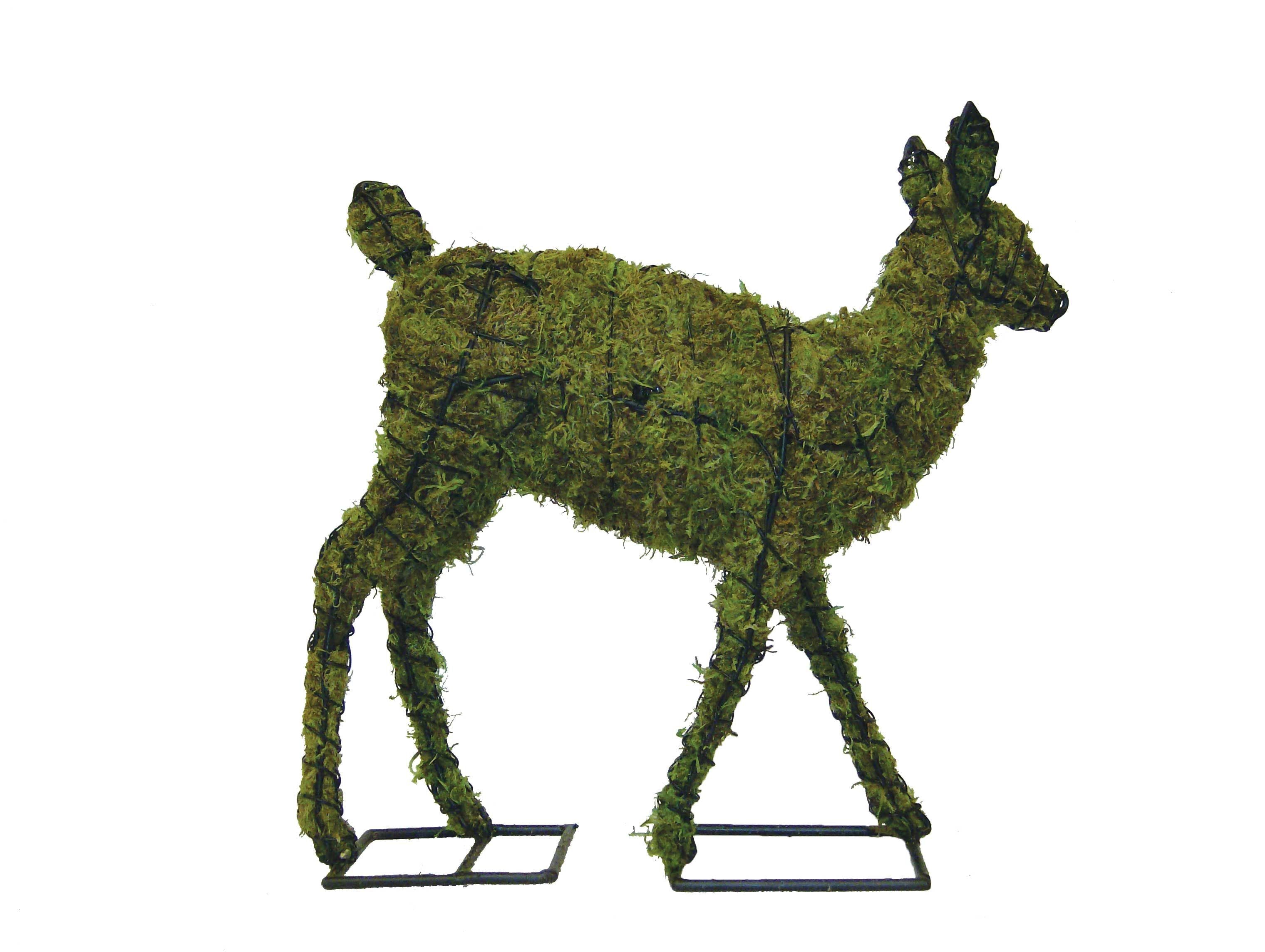 Fawn Topiary - 25" (Mossed)