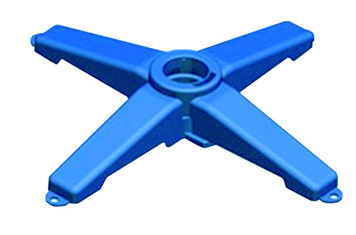 Clip and Go Blue Pedestal Style Jump Base (Pair)