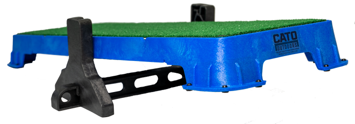 Cato Plank XL Platform Turf Blue Tilt