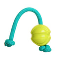 FETCH-ABLES - Fetch-N-Tug Ball & Rope - Yellow