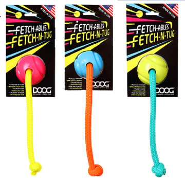 FETCH-ABLES - Fetch-N-Tug Ball & Rope