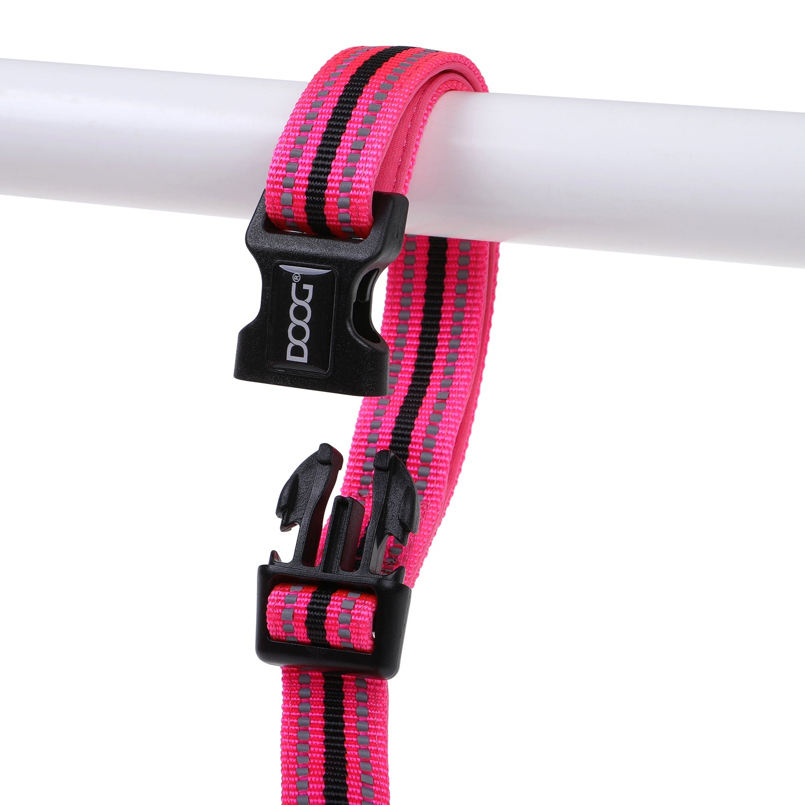 Neoprene Hi Vis Dog Lead 'Clip It' - Lady