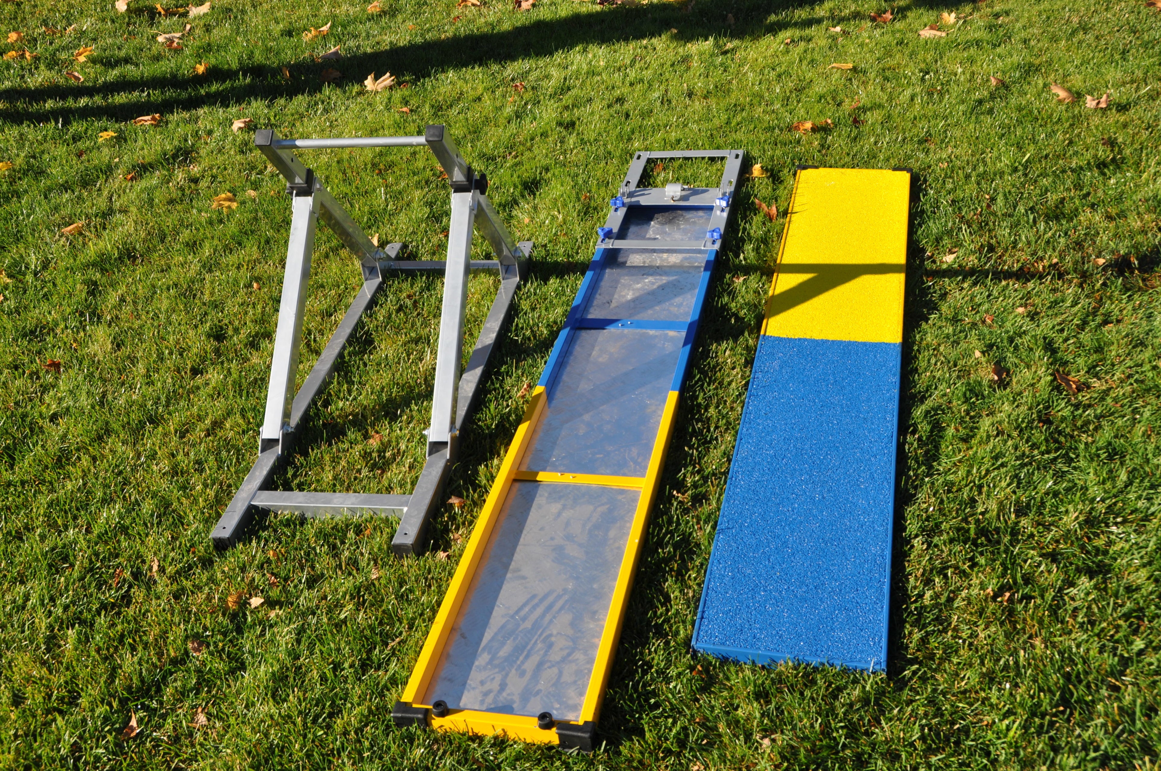 Handlers Choice Aluminum / Steel Teeter, 12ft with Adjustable Height