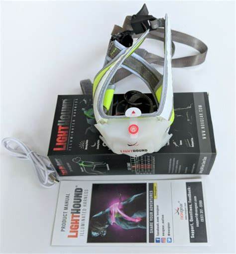 Noxgear LightHound - LED Illuminated Dog Harness | MunroKennels.com Edmonton & Calgary Alberta,