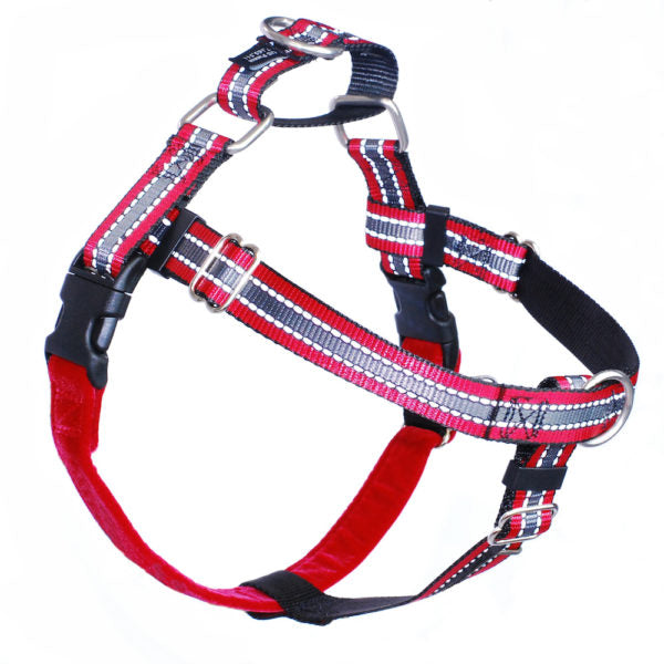Freedom No-Pull Dog Harness - Reflective Red