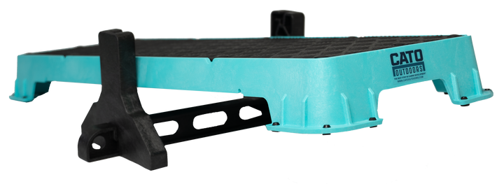 Cato Plank XL Platform Rubber Teal Tilt