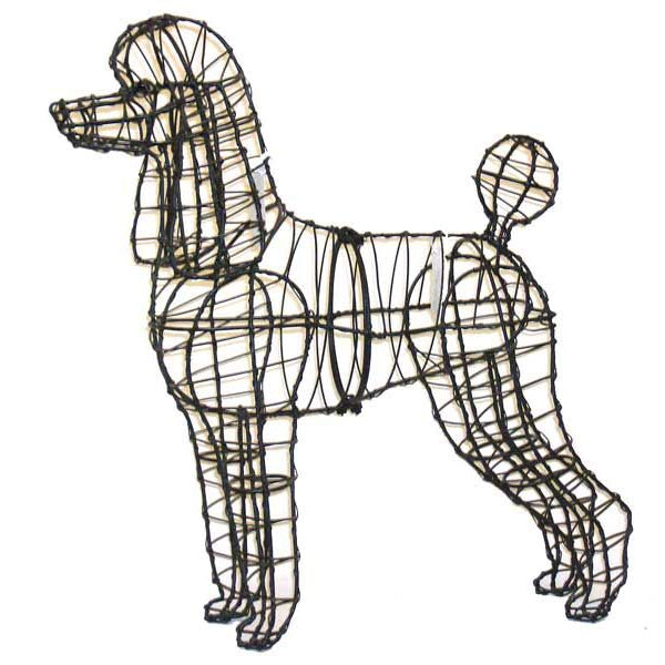 poodle2‼︎ Standard Poodle Topiary - 32