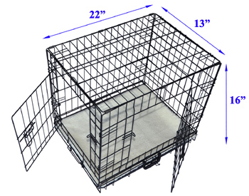 Cool Runners Tall Boy Wire Pet Crates
