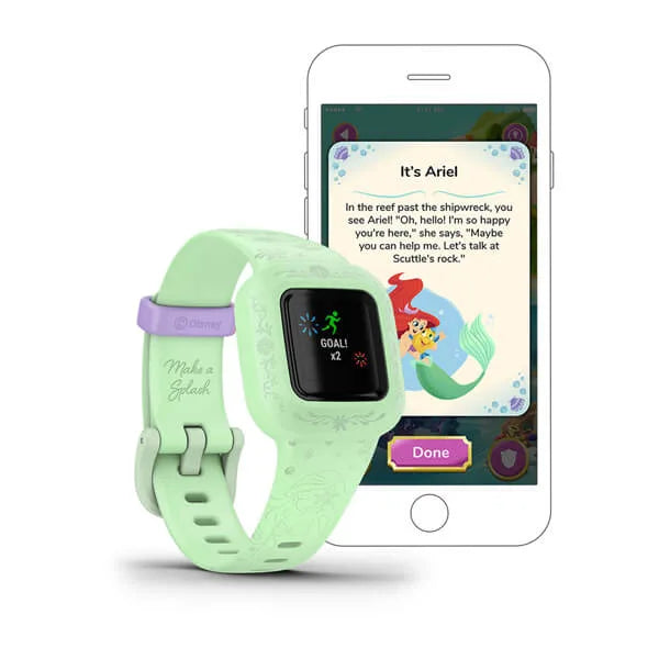 Garmin Vívofit® jr. 3, Disney The Little Mermaid Model #:  GAR-010-02441-33