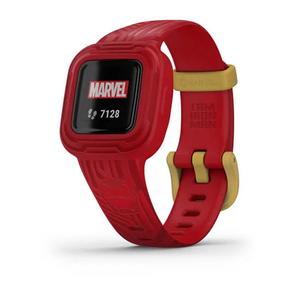 Garmin Vívofit® jr. 3, Marvel Iron Man Model #:  GAR-010-02441-31