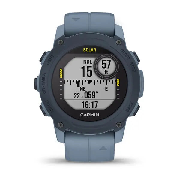 Garmin Descent G1 Solar Hurricane Blue Model #:  GAR-010-02604-03