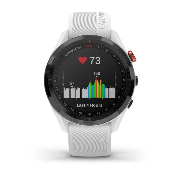 Garmin Approach® S62, black with white band Model #:  GAR-010-02200-01