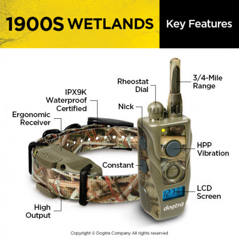 DOGTRA 1900S Training System - Wetlands