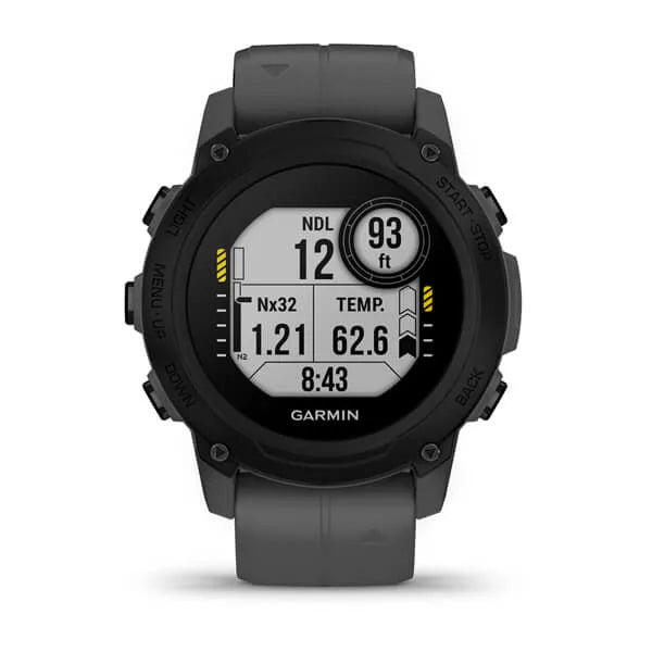 Garmin Descent G1 Solar Slate Gray Model #:  GAR-010-02604-00