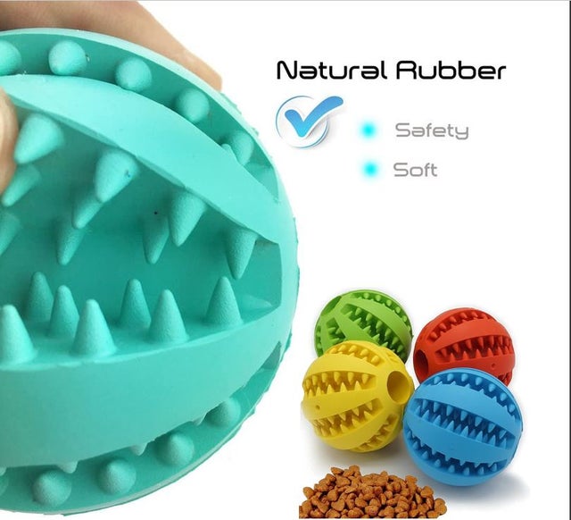 Cool Runners Natural Rubber Play and Treat Ball